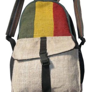 Mixed Color Hippie Hemp Laptop Bag