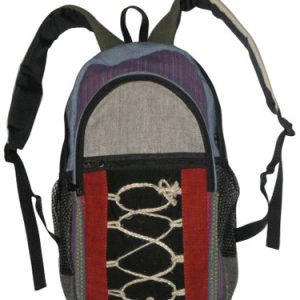 Gheri Patched Nepalese Classy Hemp Backpack