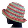 Colorful Woven Hemp Outdoor Hat