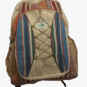 Bohemian Gheri Style Hemp Backpack