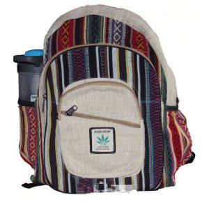 Himalayan Pure Hemp Boho Backpack