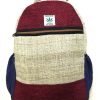 Multicolor Handmade Boho hemp Travel Bag