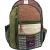 Stylish Rusty Multicolor Hemp Outdoor Bag