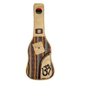 Om Symbol Printed Hippie Gheri Guitar Bag