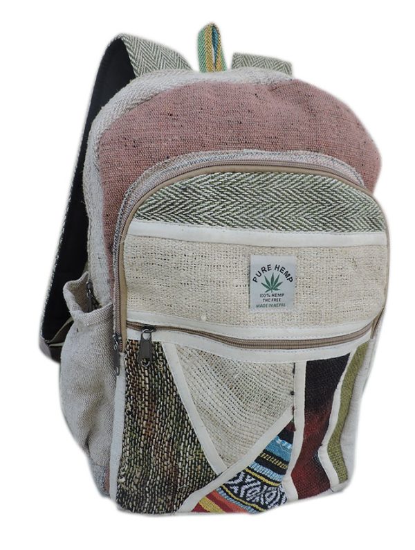 Easy Zipper Hippie Hand Crafted Backpack