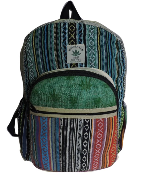 Organic Handmade Plain Gheri Backpack