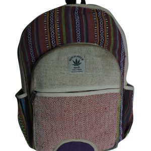 Bohemian Himalayan Hemp Backpack