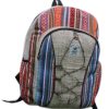 Hand woven 100% Hemp Backpack