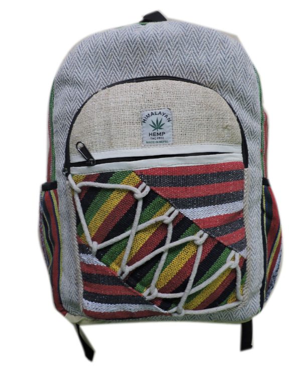Organic Hippie Herringbone style Hemp Bag