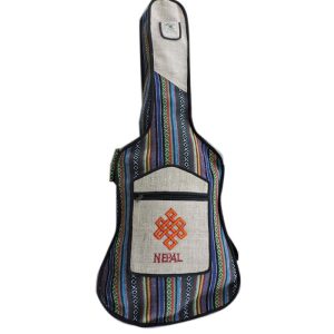 Made in Nepal Strong Gheri Hemp Guitar Bag