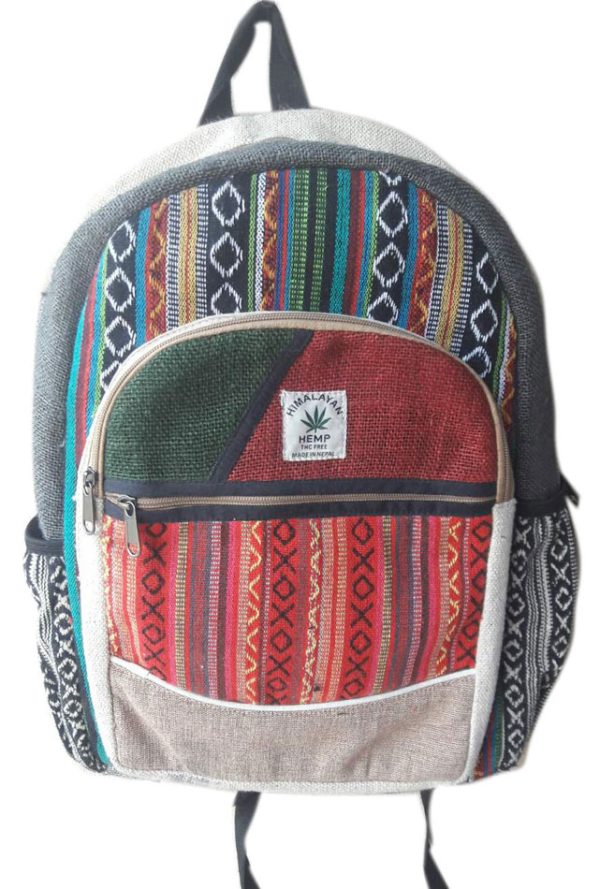 Made in Nepal hippie gheri backpack