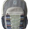 Handcrafted Himalayan hemp travel backpack