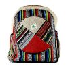100% hemp boho festival backpack