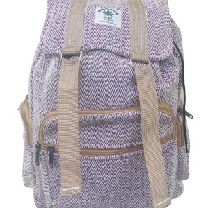Large capacity stylish hemp backpack in Nepal
