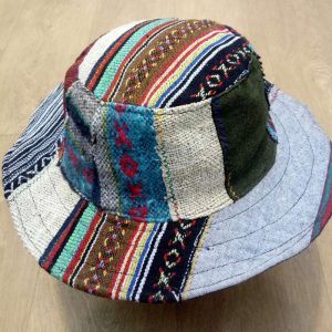 Funky Hippie Gheri Patched Hemp Hat