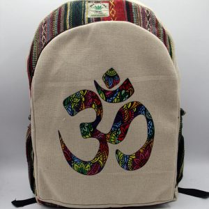 Boho Vintage gheri Lightweight hemp backpack
