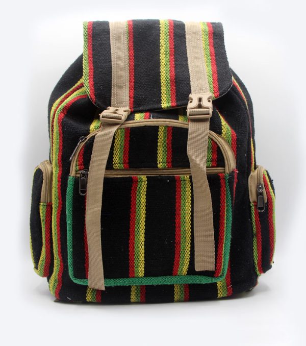 Modern fashion style gheri hemp backpack