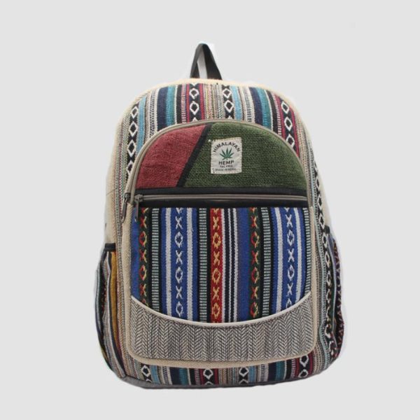 Hippie boho tour & travel gheri hemp backpack