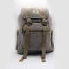 Modern fashion stylish herringbone hemp backpack