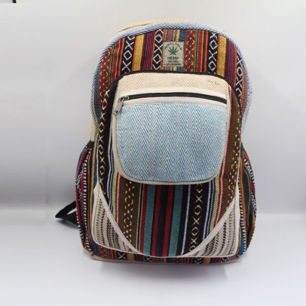 Colorful and sustainable full gheri festival backpack