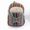 Woven gheri Himalayan hemp travel and school bag