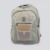 Made in Nepal herringbone hemp backpack