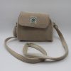 Stylish fair trade boho herringbone hemp side bag