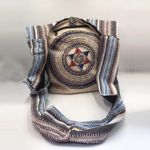 Tie Dye Prints Stylish Hemp Shoulder Bag