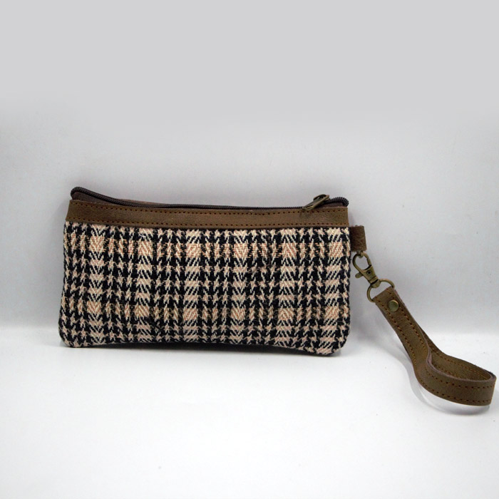 handmade gheri & leather stylish purse handmade gheri & leather stylish purse