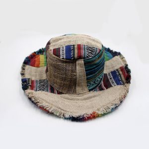 Gheri Cotton Patched Pure Hemp Hat