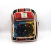 Turtle Printed 100% Hemp Travel Backpack