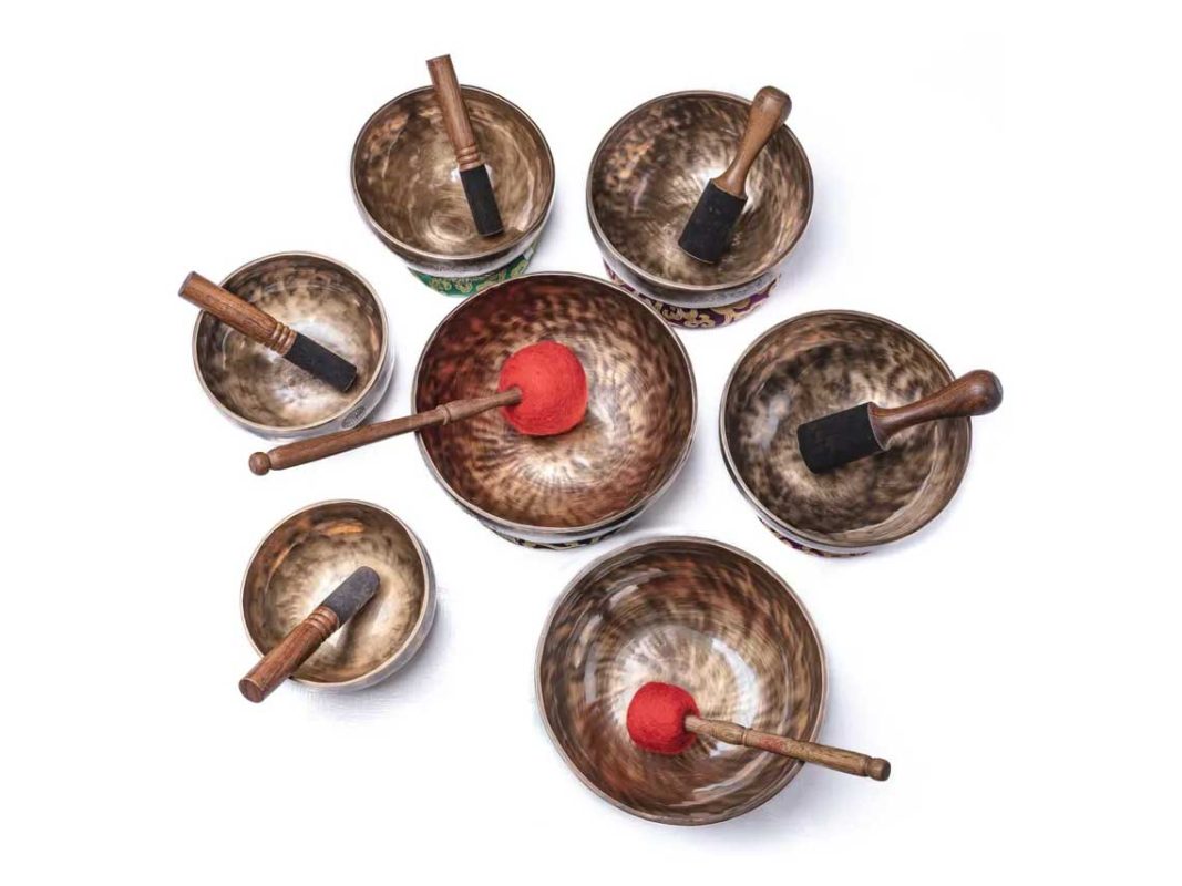 7 Chakra Healing Tibetan Singing Bowl Set
